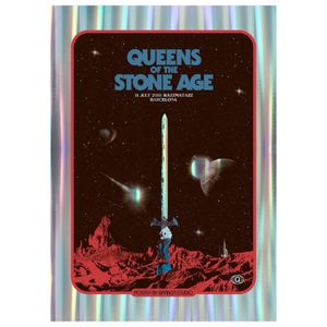 Queens Of The Stone Age Barcelona 2018 (Moon Lava Foil Variant)