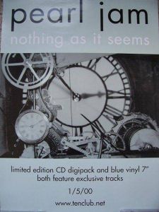 Pearl Jam Nothing As It Seems Promo 2000