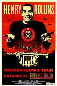 Henry Rollins - 2008-10-26 - Detroit, Mi, USA