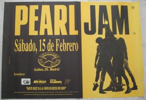 Pearl Jam Madrid 1991