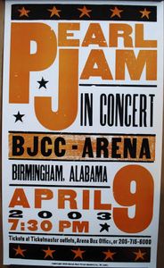 Pearl Jam Birmingham 2003