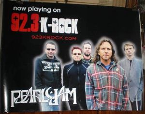 Pearl Jam K-Rock 92.3FM promo 2006