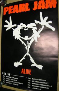 Pearl Jam UK Tour 1992