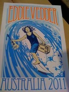 Eddie Vedder Australian Tour 2011