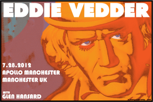 Eddie Vedder Manchester 2012