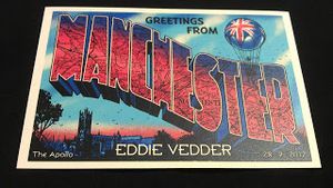 Eddie Vedder Manchester 2012