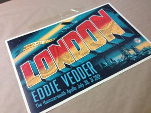 Eddie Vedder London 2012