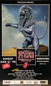 Rolling Stones Werchter 1998