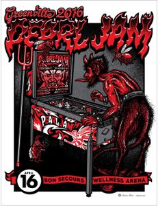 Pearl Jam Greenville 2016