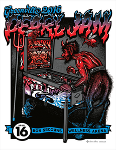 Pearl Jam Greenville 2016