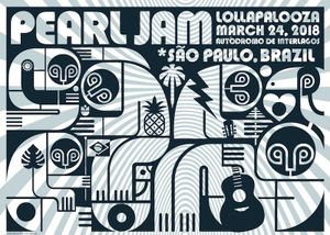 Pearl Jam Sao Paulo 2018 (Show Edition)
