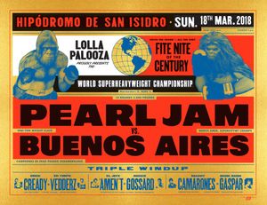 Pearl Jam Buenos Aires 2018