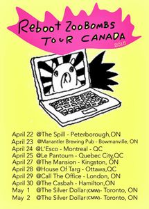Reboot Zoobombs Tour Canada 2015