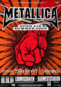 Metallica Ludwigshafen 2004