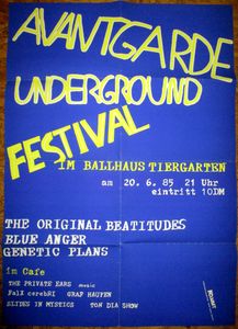 Avantgarde Underground Festival 1985