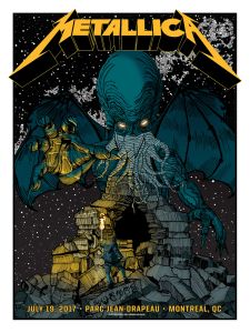 Metallica Montreal 2017 VIP