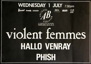 Violent Femmes / Hallo Venray / Phish