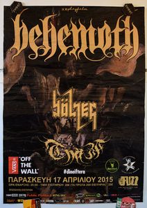 Behemoth with Bolzer & Thaw Live in Athens 2015