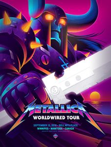 Metallica Winnipeg 2018 VIP