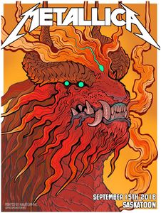 Metallica Saskatoon 2018 VIP