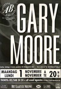 Gary Moore Brussels 1999