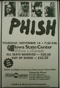 Phish Ames 1996