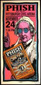 Phish Pittsburgh 1995 (Poster edition)