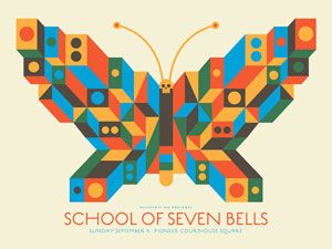 School of Seven Bells Portland 2012
