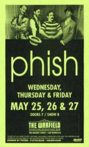 Phish San Francisco 1994