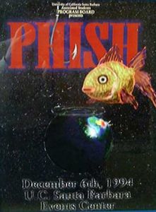 Phish Santa Barbara 1994