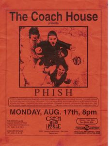 Phish San Juan Capistrano 1992