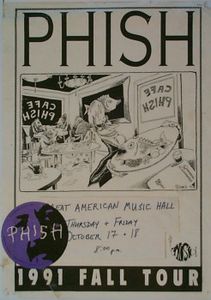 Phish San Francisco 1991