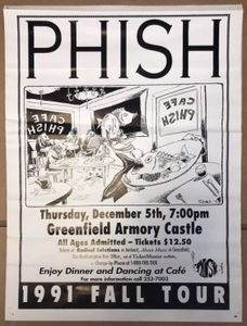 Phish Greenfield 1991