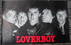 LOVERBOY 1981 Vintage Poster 