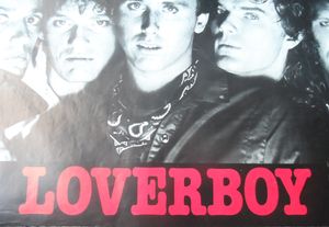 LOVERBOY 1981 Vintage Poster 