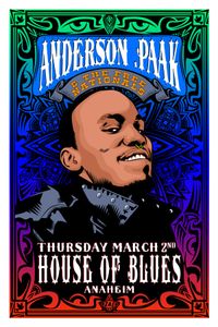 Anderson Paak Anaheim 2017