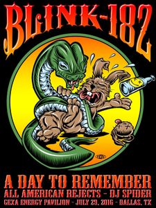 Blink-182 Dallas 2016