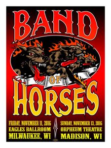 Band of Horses Milwaukee / Madison 2016