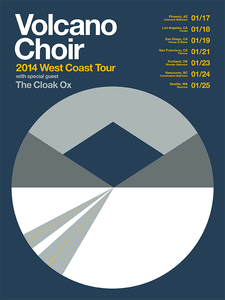 Volcano Choir West Coast Tour 2014