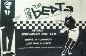 The Beat & the Dominators @ the Astoria, Abbeymount, Edinburgh