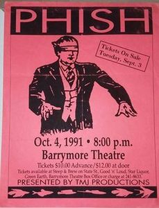 Phish Madison 1991