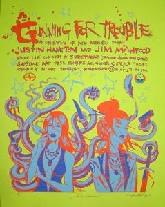 Gunning For Trouble Art Show Culver City 2010
