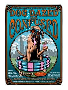 Dog Dazed and Confused Art Show Seattle 2013