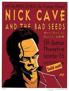 Nick Cave and the Bad Seeds Seattle 1998