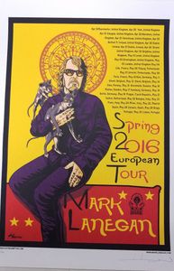 Mark Lanegan European Tour 2016