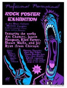 Rock Poster Exhibition Seattle 1998