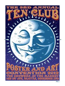 Ten Club Poster and Art Convention Seattle 2012