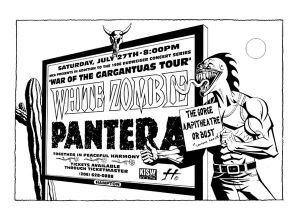 White Zombie / Pantera George 1996