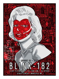 Blink-182 Mansfield 2016