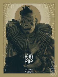Iggy Pop Detroit 2016